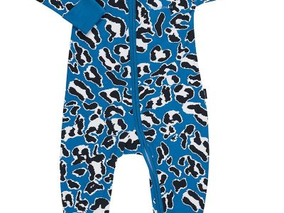C02-03-0106 BONDS WONDERSUIT MAJOR LEOPARD BLUE