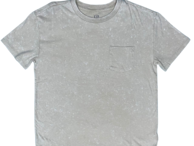 C06-09-0395-000M Kids 100% Organic Cotton Pocket T-Shirt - SAND BEIGE