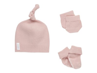 A02-03-0554-0306 Bonds Baby Organic Beanie Set - Pillow Talk