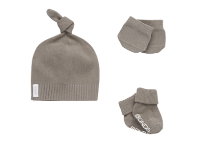 A02-03-0555-0306 BONDS Baby Organic Beanie Set - Green
