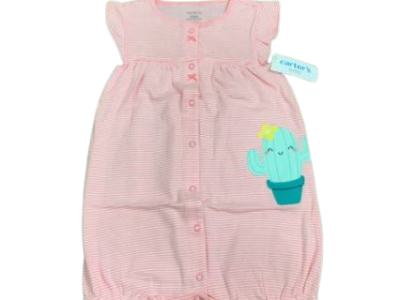 C03-02-0219-024M CARTER ROMPER PINK