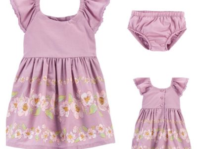 C17-02-0183-006M OSHKOSH DRESS PURPLE