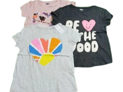 C12-06-0292 tee 3 pack - gray/pink/black