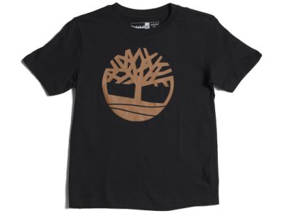 C99-07-1157-1012 TIMBERLAND Big Boys Logo Tee - Black