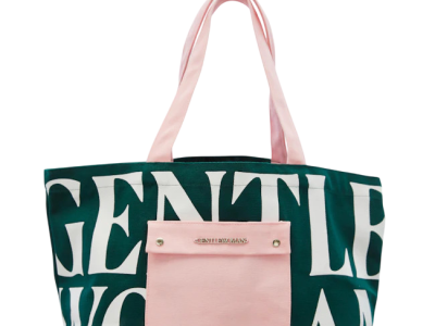 B99-11-1189-00OS GW Painted Wall Tote - Green